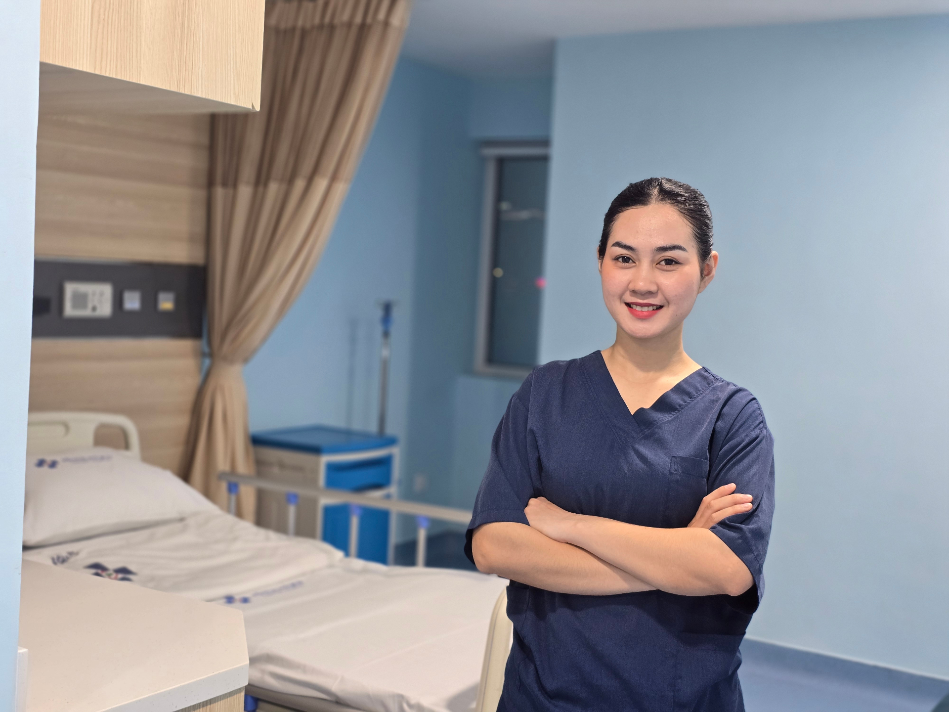 Tree of Life nurse inside a patient care room